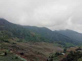 婺源篁岭梯田风景壁纸