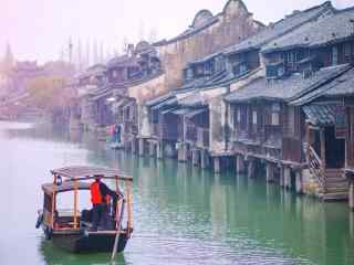 唯美夏日江南风景高清壁纸