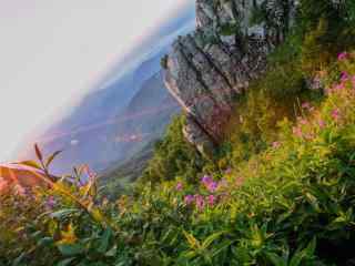 雾灵山小清新风景桌面壁纸