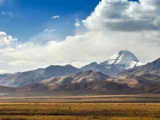 中国最美山峰之冈仁波齐峰风景壁纸