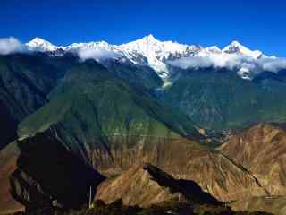 中国最美山峰之小清新梅里雪山壁纸