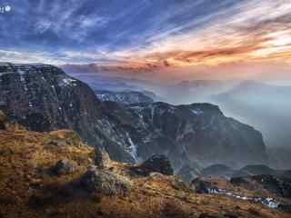 美丽的毕业旅行地长白山桌面壁纸