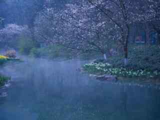 唯美的烟雨江南风景图片