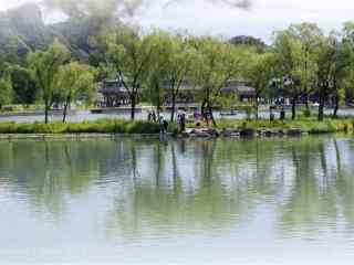 小清新承德避暑山庄风景图片